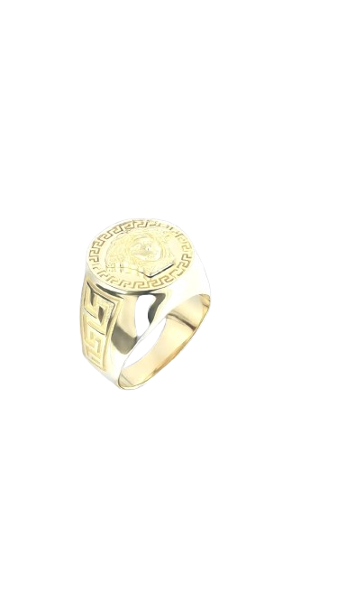 Inel stil masculin – aur galben 14K